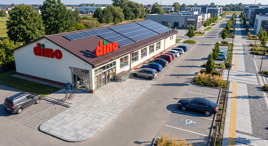 Budowa nowego obiektu handlowego Dino oraz modernizacja istniejącego marketu